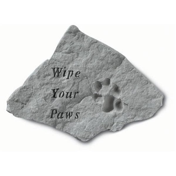 Kay Berry Inc Kay Berry- Inc. 69020 Wipe Your Paws - Garden Accent - 14.5 Inches x 12 Inches 69020